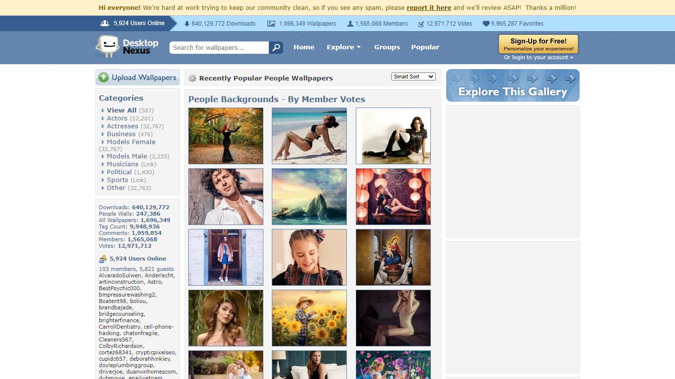 People Wallpapers and Backgrounds - Desktop Nexus